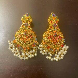 Pakistani Indian designer earrings